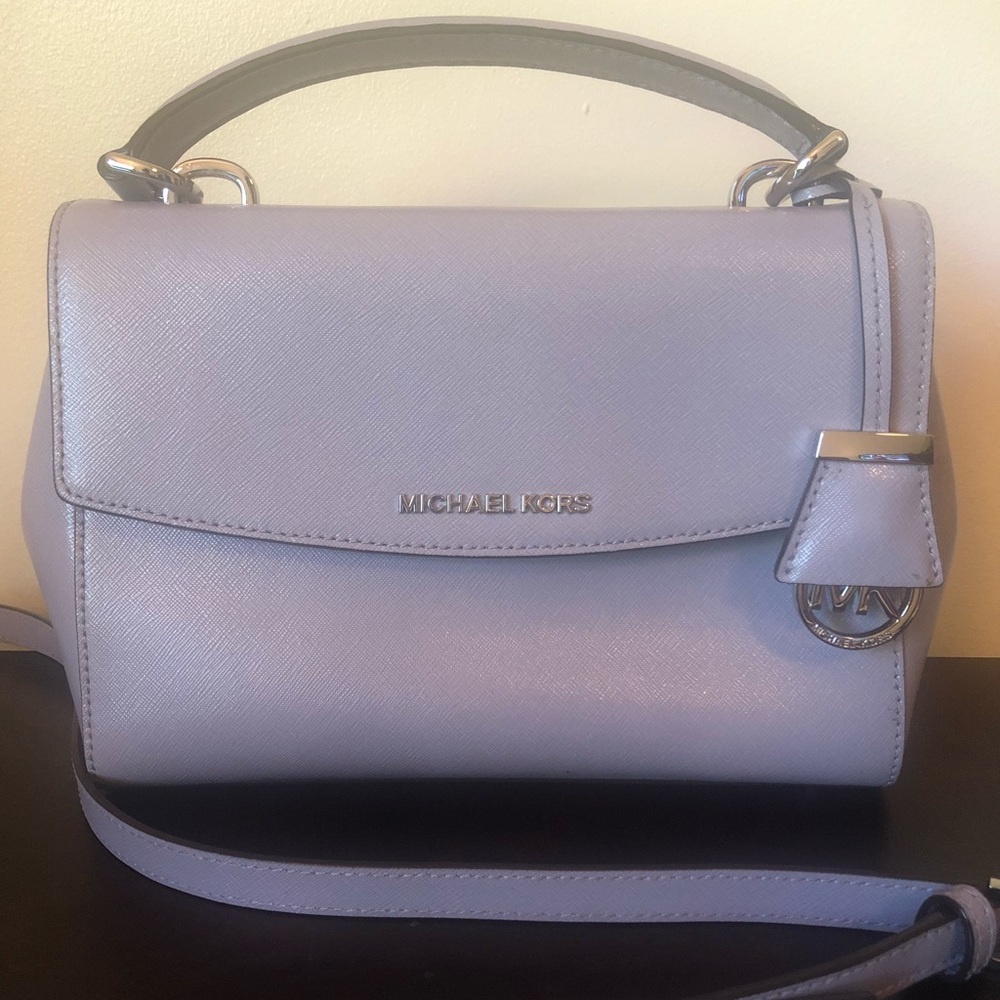 Michael Kors Ava Small Saffiano Satchel
